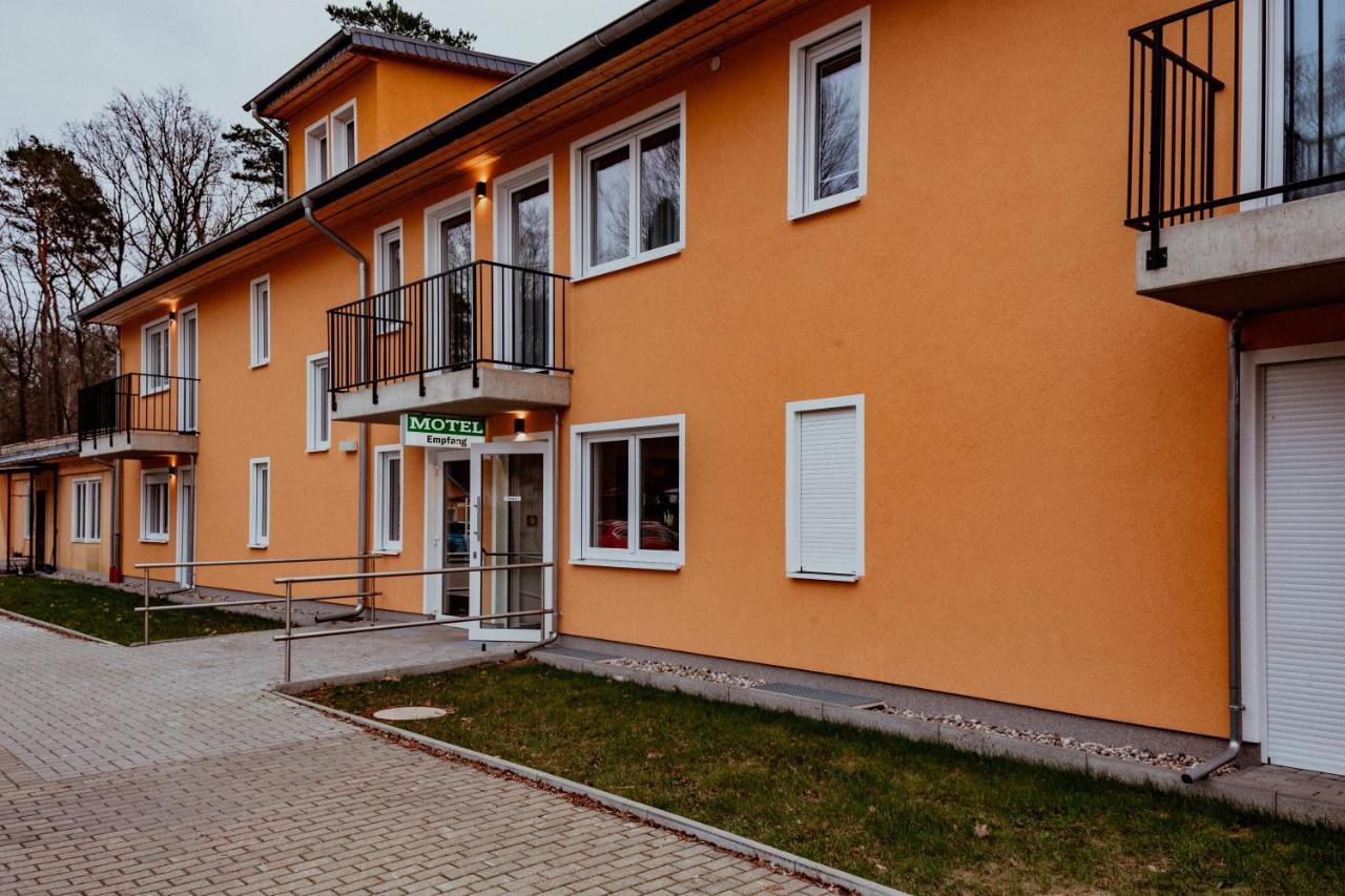 Motel Zur Dachsbaude Wandlitz Dış mekan fotoğraf