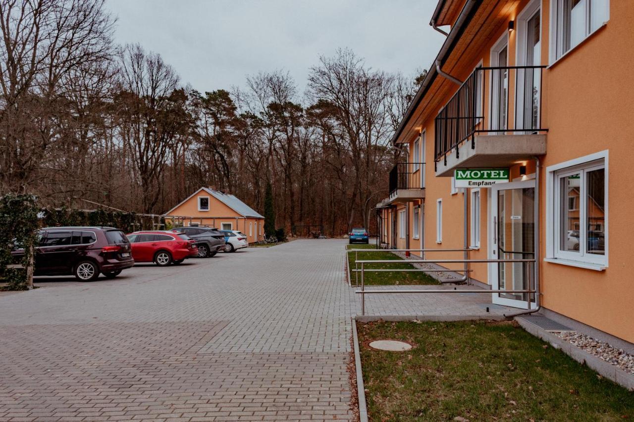 Motel Zur Dachsbaude Wandlitz Dış mekan fotoğraf